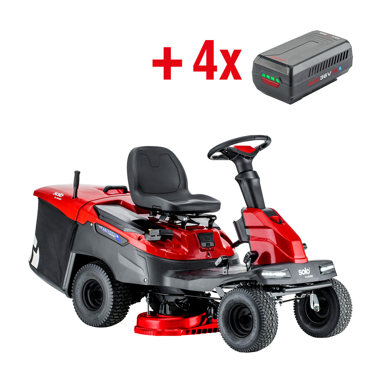 solo® by AL-KO R 74.5 Li 36 V (vklj. z baterijo in integriranim polnilnikom)